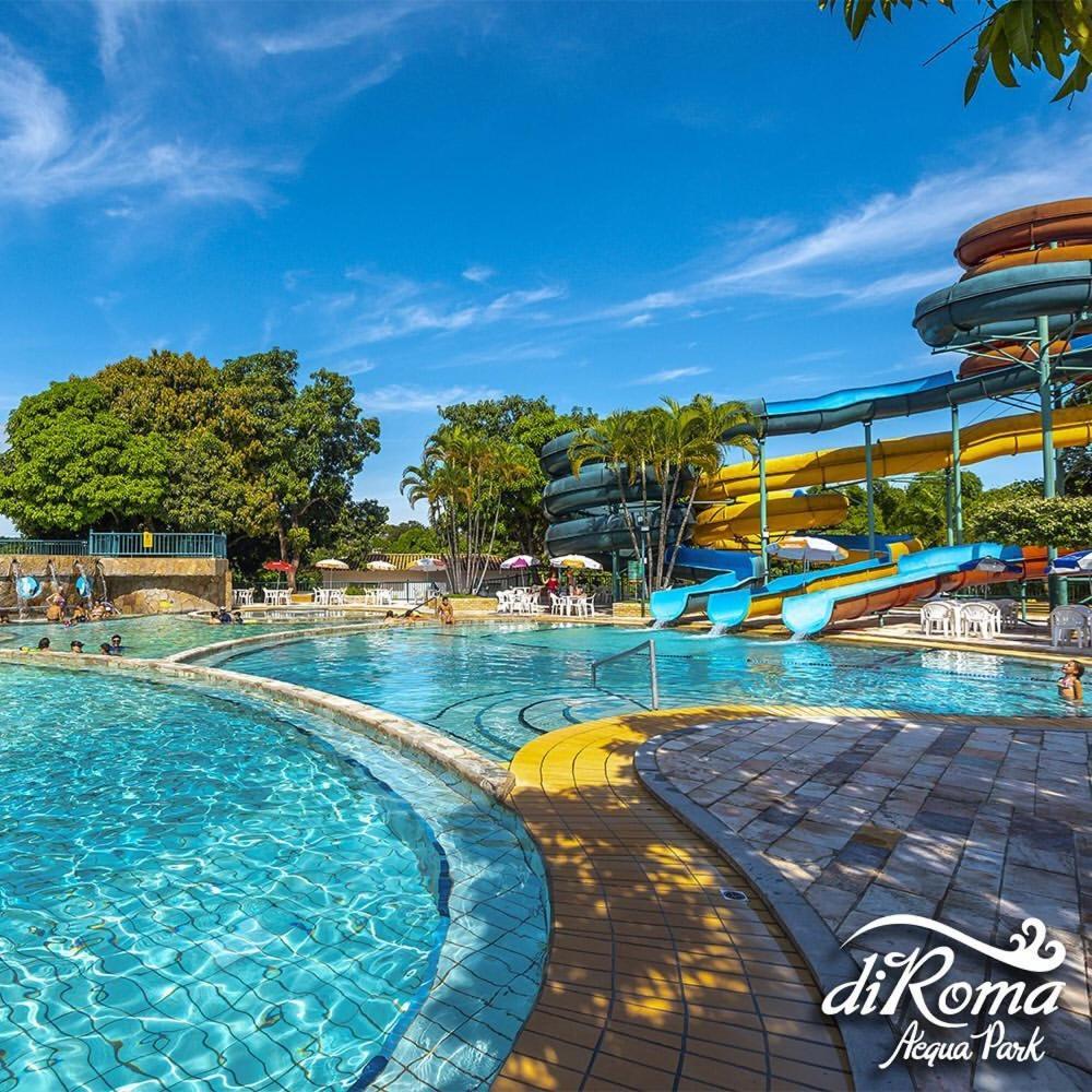 Hotel Spazzio Diroma Cafe Da Manha E Acesso Ao Acqua Park Caldas Novas Dış mekan fotoğraf