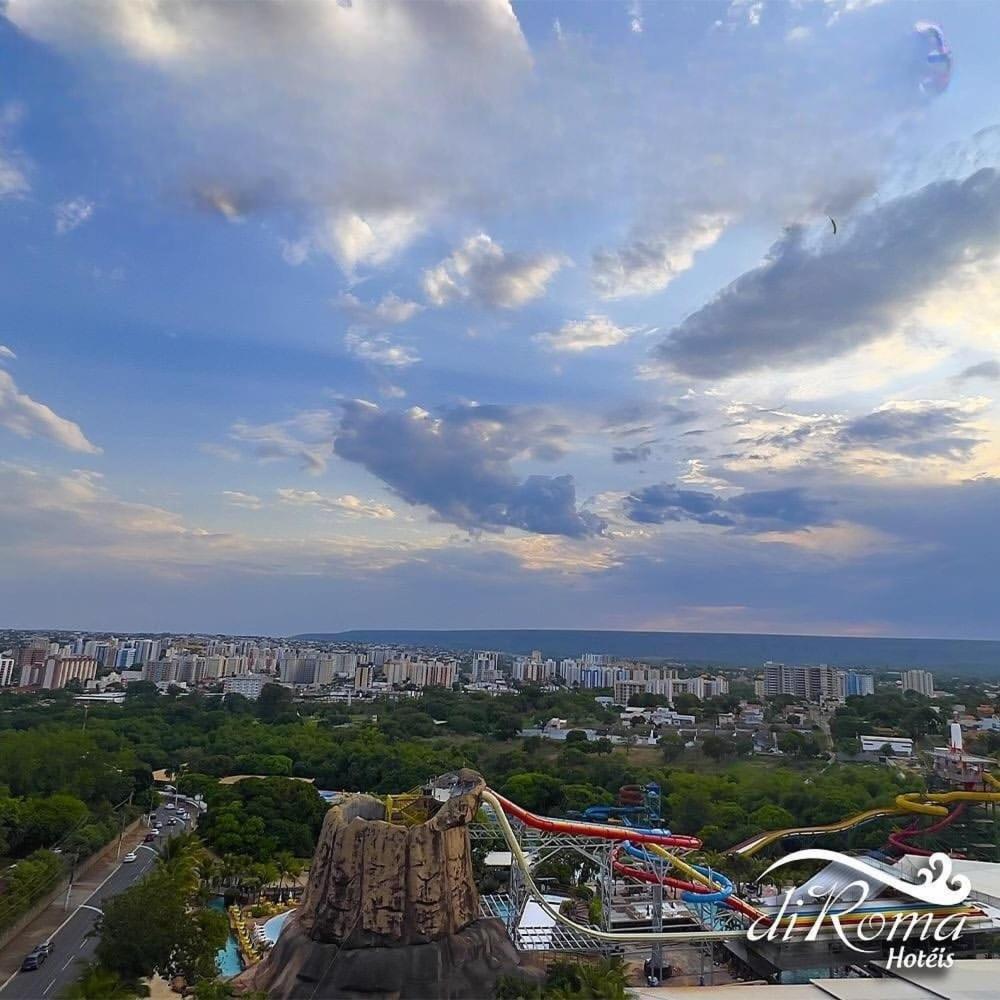 Hotel Spazzio Diroma Cafe Da Manha E Acesso Ao Acqua Park Caldas Novas Dış mekan fotoğraf